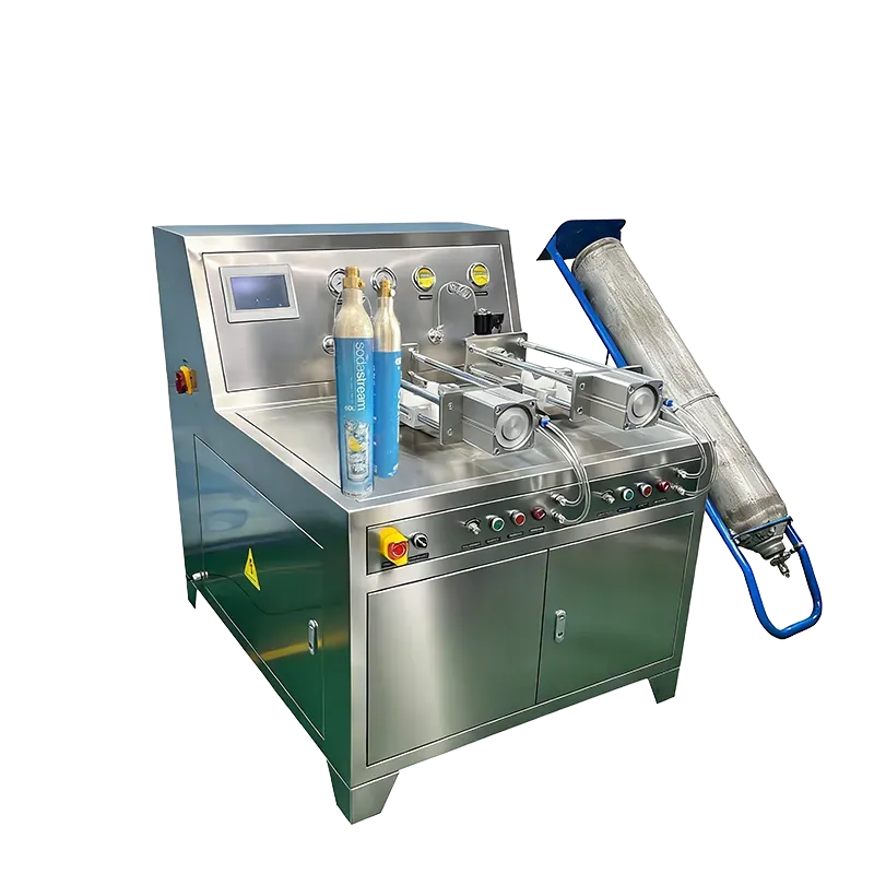 Industrial CO2 Filling Machine - Refill Food-Grade CO2 Cylinders