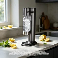 Metalen Sodamaker met Handvat Soda Maker 05