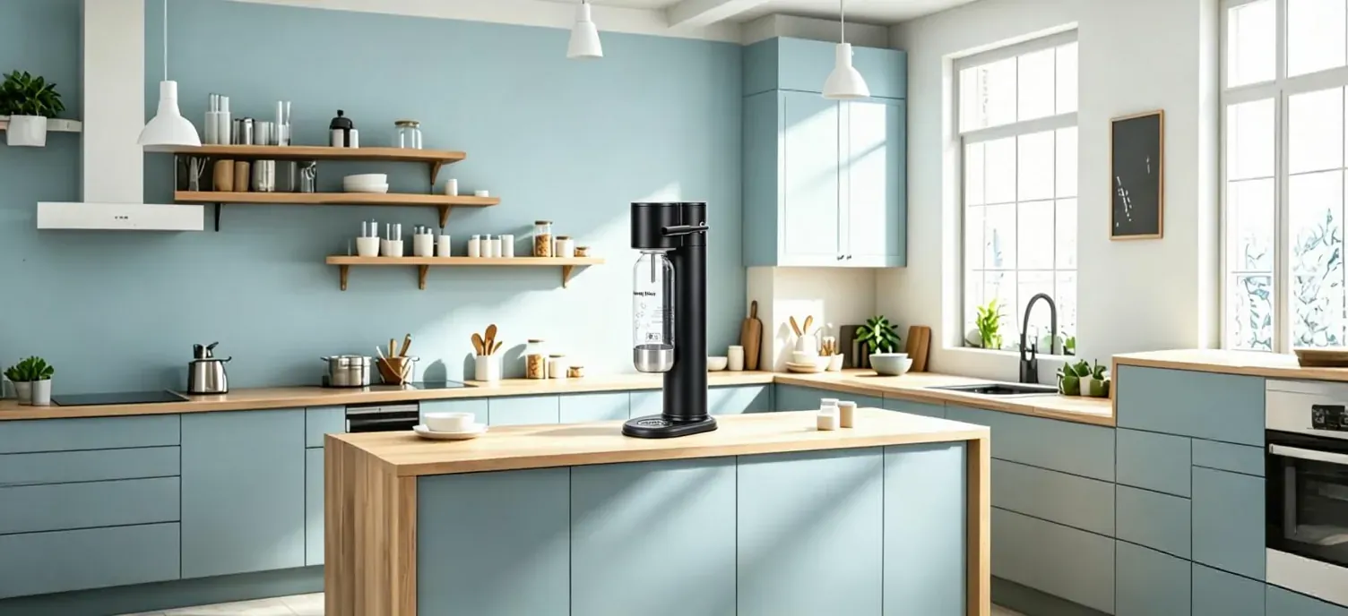 Miracle Soda Zwarte Bruiswatermachine - Premium Sodamaker voor Thuis