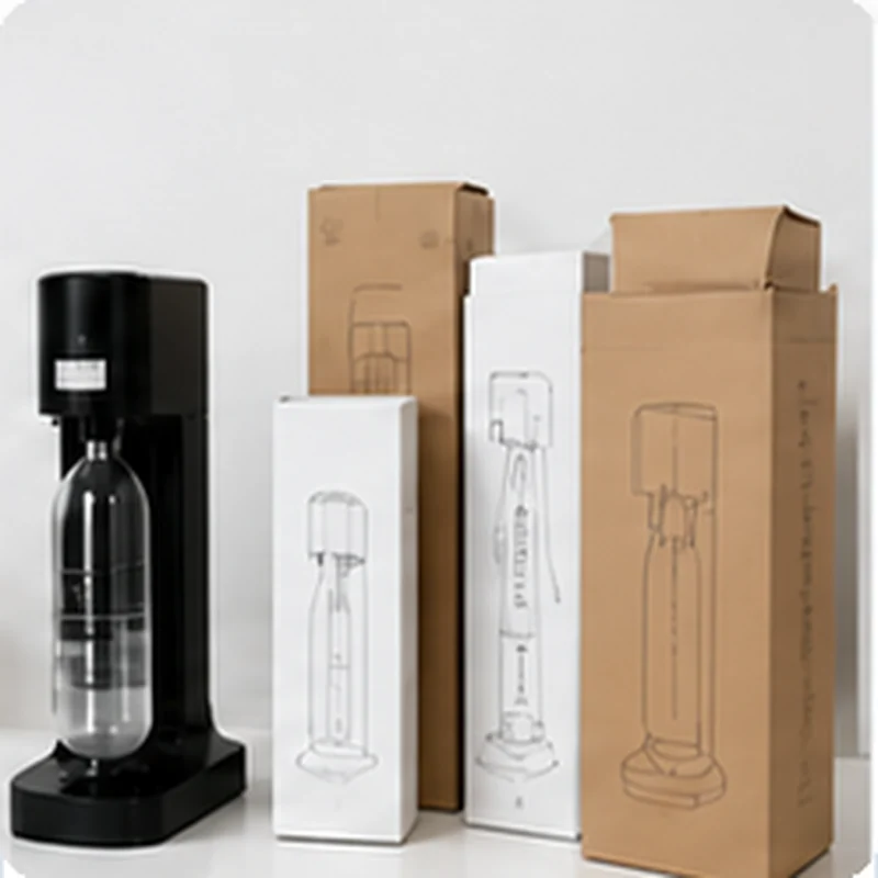 OEM soda maker packaging box and manual review before bulk production