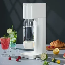 Soda Maker 04 Witte Handmatige Bruiswatermaker voor Thuis