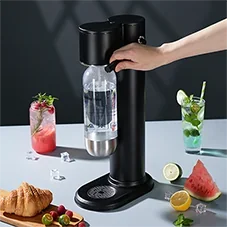 Soda Maker 05 Zwarte Hoofdlichaam Details
